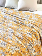 Load image into Gallery viewer, NEW Kantha Bedcover 225cmX275cm