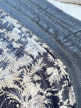 Load image into Gallery viewer, Kantha Bedcover 225cmX275cm