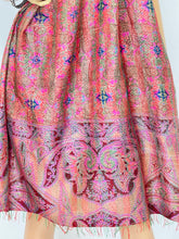 Load image into Gallery viewer, Silk Sari Kantha Shawl
