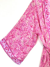 Load image into Gallery viewer, New Silk Sari Kimono (Plus Size)