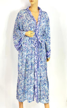 Load image into Gallery viewer, New Silk Sari Long Kimono (Plus Size)