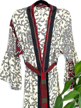 Load image into Gallery viewer, vintage Sari Kimono Long
