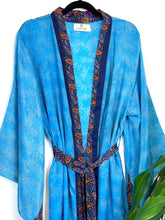 Load image into Gallery viewer, Vintage Sari Kimono Long