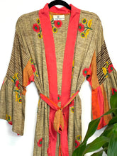 Load image into Gallery viewer, Vintage Sari Kimono Long