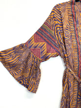 Load image into Gallery viewer, Vintage Sari Kimono long