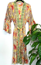 Load image into Gallery viewer, Vintage Sari Kimono Long