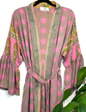 Load image into Gallery viewer, Vintage Sari Kimono Long