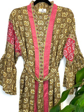 Load image into Gallery viewer, Vintage Sari Kimono Long