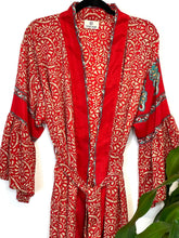 Load image into Gallery viewer, Vintage Sari Kimono Long