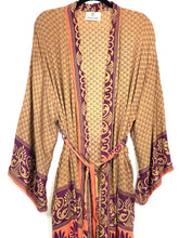 Load image into Gallery viewer, Vintage Sari Kimono Long