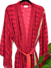 Load image into Gallery viewer, Vintage Sari Kimono Short