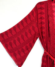 Load image into Gallery viewer, Vintage Sari Kimono Short