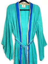 Load image into Gallery viewer, Vintage Sari Kimono Long