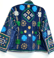 Load image into Gallery viewer, Velvet Suzani Jacket (Short)