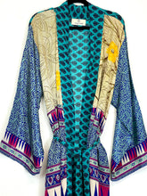 Load image into Gallery viewer, Vintage Sari Kimono Long