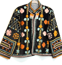 Load image into Gallery viewer, Velvet Suzani Jacket (Short)