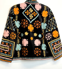 Load image into Gallery viewer, Velvet Suzani Jacket (Short)