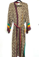 Load image into Gallery viewer, Vintage Sari Kimono Long