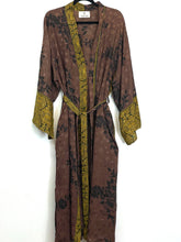 Load image into Gallery viewer, Vintage Sari Kimono Long