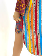 Load image into Gallery viewer, Vintage Silk Sari Long Shirt