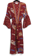 Load image into Gallery viewer, Vintage Sari Kimono Long