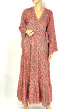 Load image into Gallery viewer, Sari Wrap Dress
