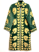 Load image into Gallery viewer, Velvet Suzani Long Jacket