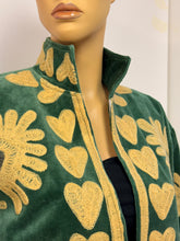 Load image into Gallery viewer, Velvet Suzani Long Jacket