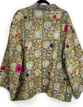 Load image into Gallery viewer, Kantha Blockprint Coat
