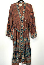 Load image into Gallery viewer, Vintage Sari Kimono Long