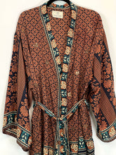 Load image into Gallery viewer, Vintage Sari Kimono Long