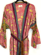 Load image into Gallery viewer, Vintage Sari Kimono Long