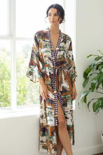 Load image into Gallery viewer, Vintage Sari Kimono Long