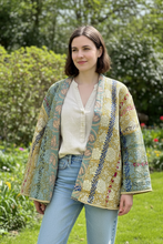 Load image into Gallery viewer, Kantha Blockprint Coat