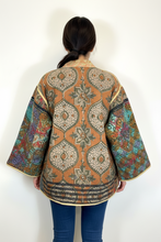 Load image into Gallery viewer, Kantha Blockprint Coat