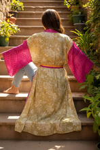 Load image into Gallery viewer, Vintage Sari Kimono Long