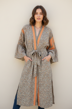 Load image into Gallery viewer, Vintage Sari Kimonop Long