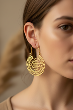 Load image into Gallery viewer, Brass Earrings