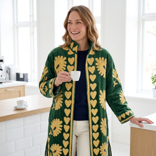 Load image into Gallery viewer, Velvet Suzani Long Jacket