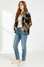Load image into Gallery viewer, Velvet Suzani Jacket (Short)