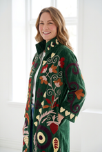 Load image into Gallery viewer, Velvet Suzani Long Jacket