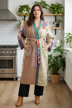 Load image into Gallery viewer, Vintage Kantha Kimono Robe