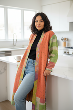 Load image into Gallery viewer, Vintage Kantha Kimono Robe