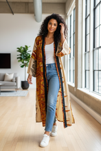 Load image into Gallery viewer, Vintage Sari Kimono Long