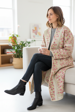 Load image into Gallery viewer, Vintage Sari Kantha Jacket long