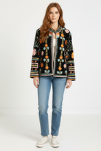 Load image into Gallery viewer, Velvet Suzani Jacket (Short)