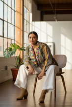 Load image into Gallery viewer, Kantha Short Jacket (Free Size)