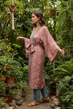 Load image into Gallery viewer, Vintage Sari Kimono Long