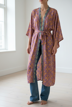 Load image into Gallery viewer, Vintage Sari Kimono Long