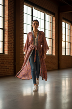 Load image into Gallery viewer, Vintage Sari Kimono Long